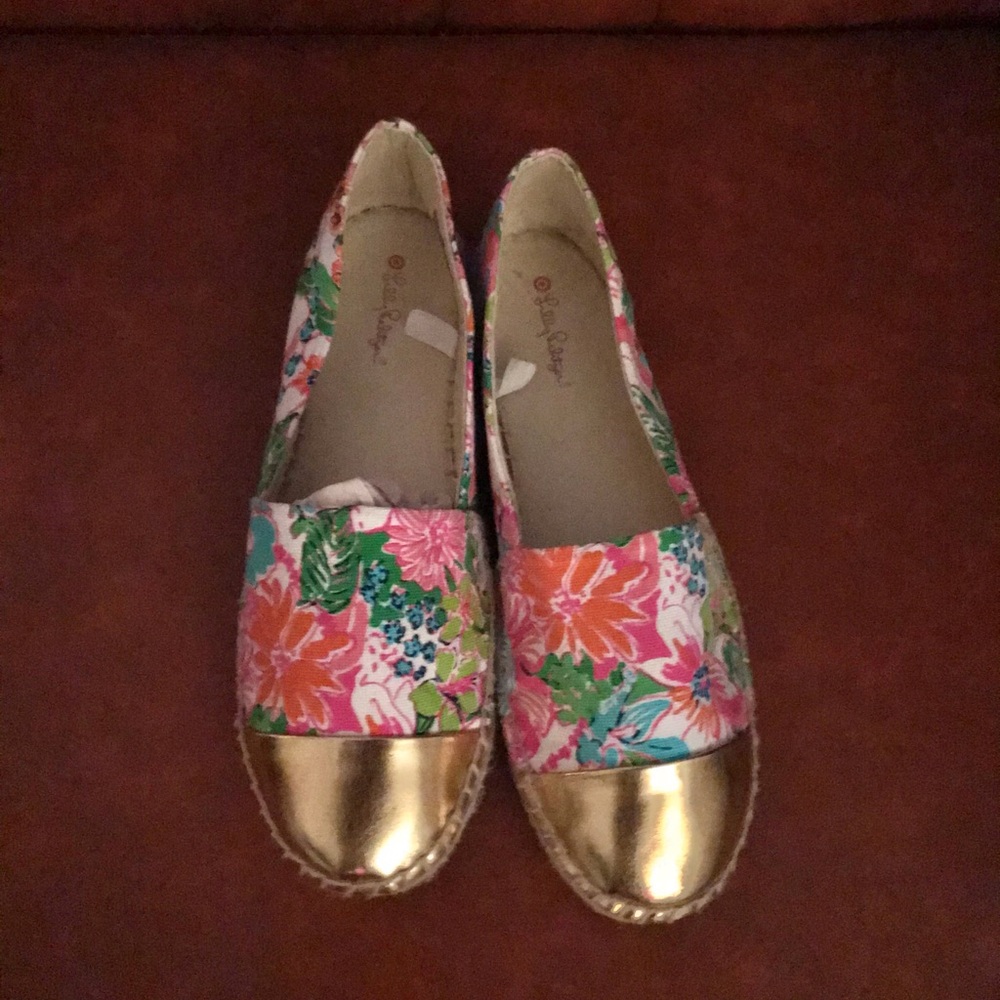 "SOLD" LILLY PULITZER FOR TARGET ESPADRILLES - Picture 4 of 6